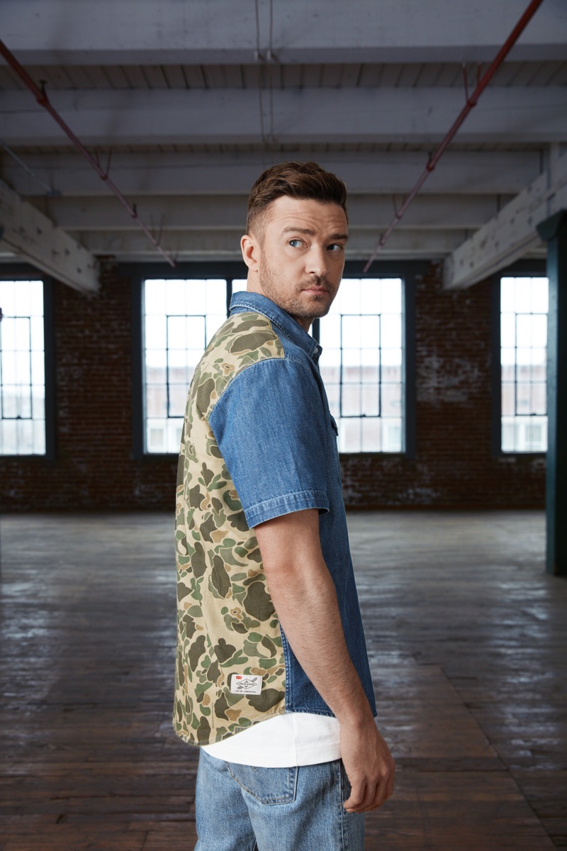 levi's x justin timberlake fresh leaves collection
