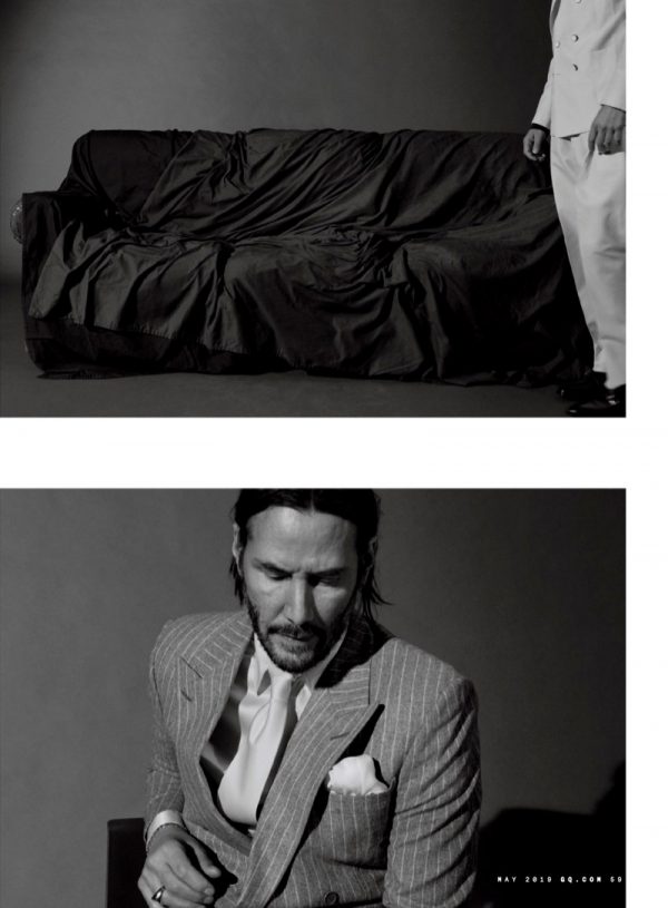 Keanu Reeves 2019 Gq Cover Photo Shoot 4476