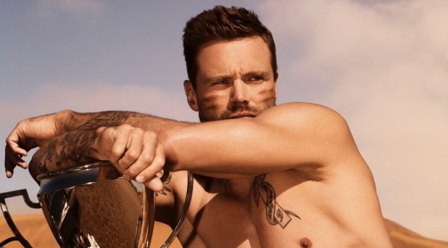 Nick Youngquest fronts the Paco Rabanne Invictus fragrance campaign.