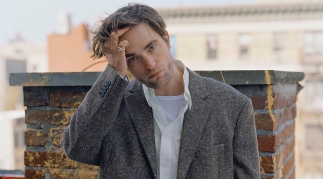 English actor Robert Pattinson connects with The Sunday Times Style magazine for a feature.