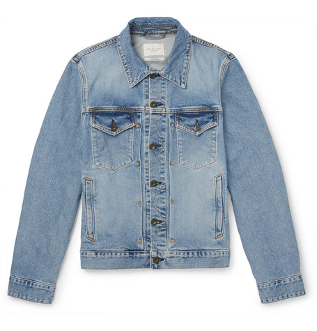 rag & bone – Definitive Slim-Fit Denim Jacket – Men – Blue | The ...