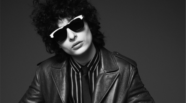 Finn Wolfhard stars in Saint Laurent's fall-winter 2019 campaign.