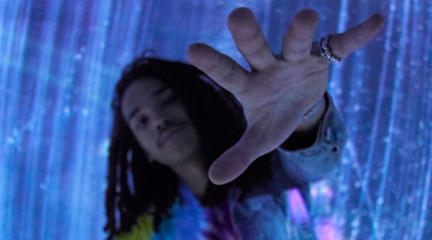 Front and center, Luka Sabbat stars in PacSun's denim campaign.