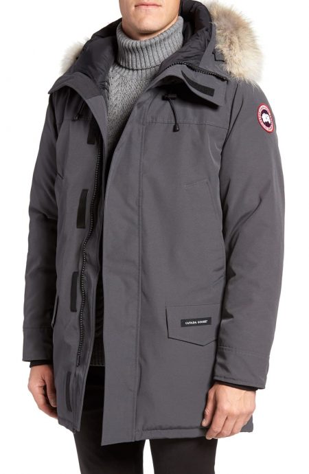 Men’s Canada Goose Langford Slim Fit Down Parka With Genuine Coyote Fur ...
