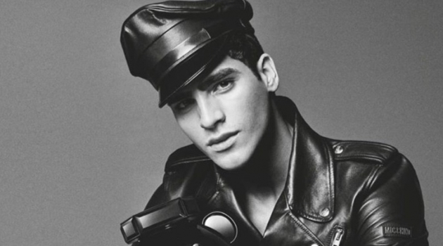 Jhonattan Burjack fronts Moschino's Toy Boy fragrance campaign.