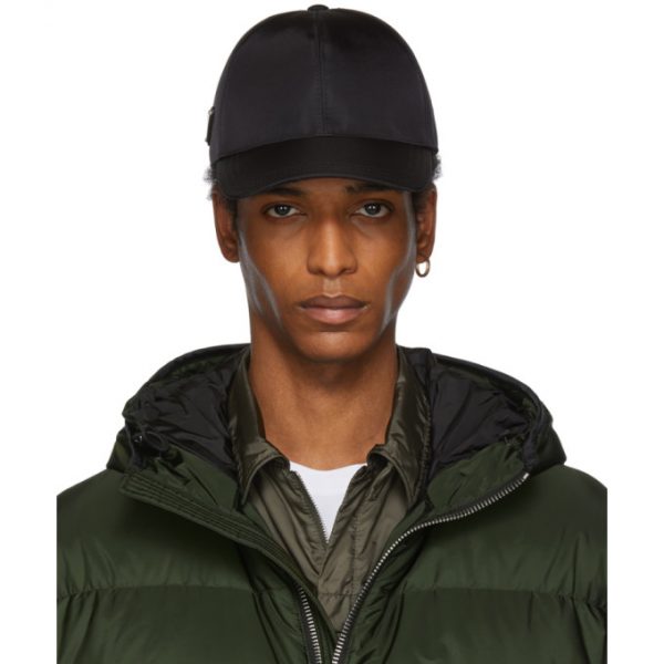 Prada Black Nylon Cap | The Fashionisto