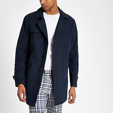 river island mens raincoat