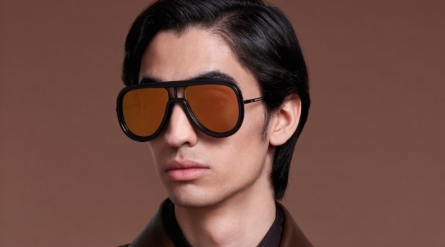 Aramish Mangi stars in Fendi's fall-winter 2019 men's campaign.