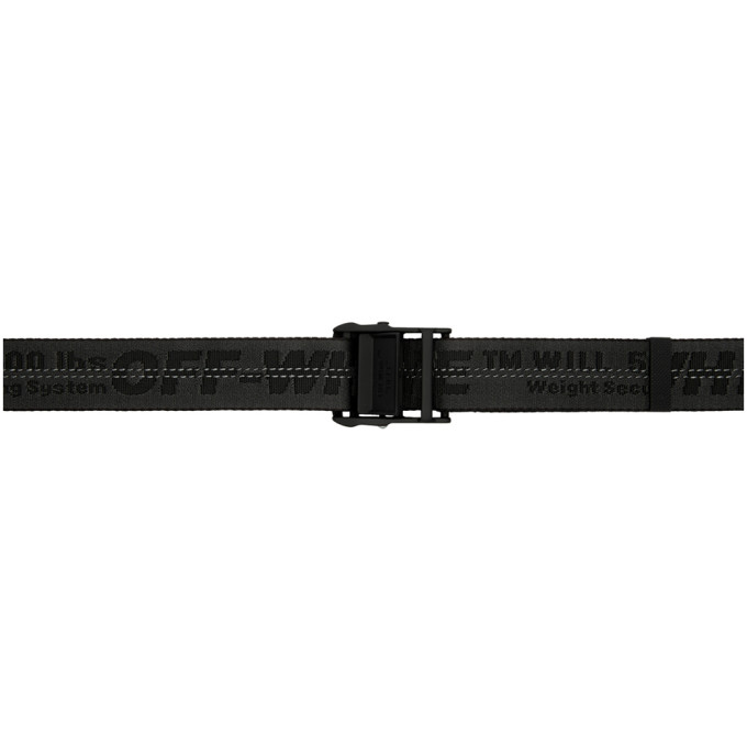 Off-White Black Industrial Belt | The Fashionisto