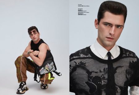 Sean O'Pry 2019 Issue Man Cover Photo Shoot