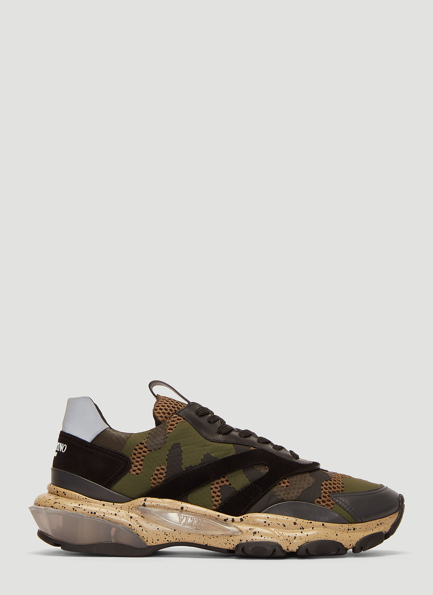 Valentino Camouflage Bounce Sneakers in Khaki size EU – 43 | The ...