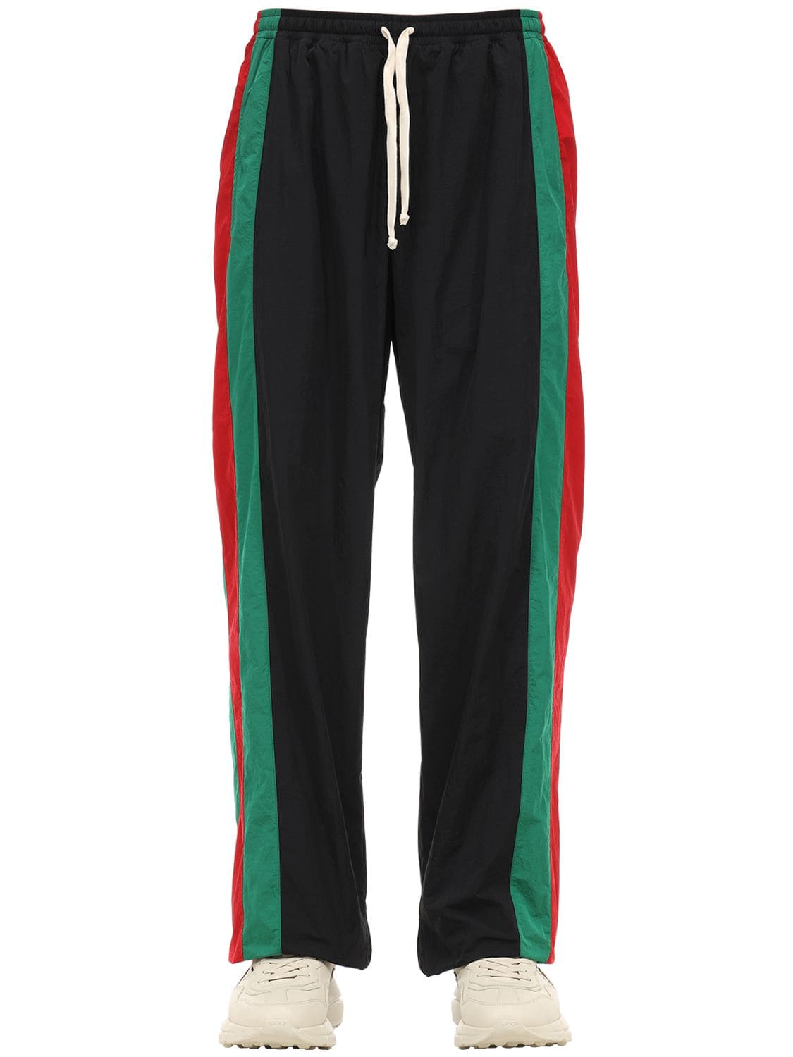 womens nylon track pants