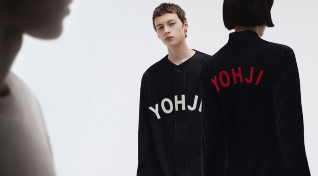 Alan Solonchuk stars in Y-3's fall-winter 2019 campaign.