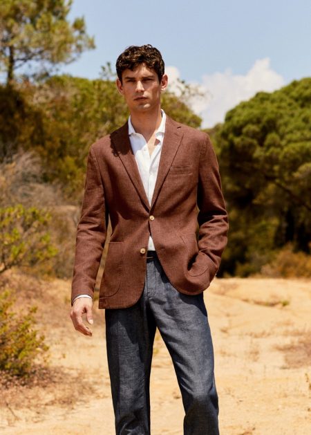 Up in the Mountains: Arthur Gosse for Mango Man – The Fashionisto