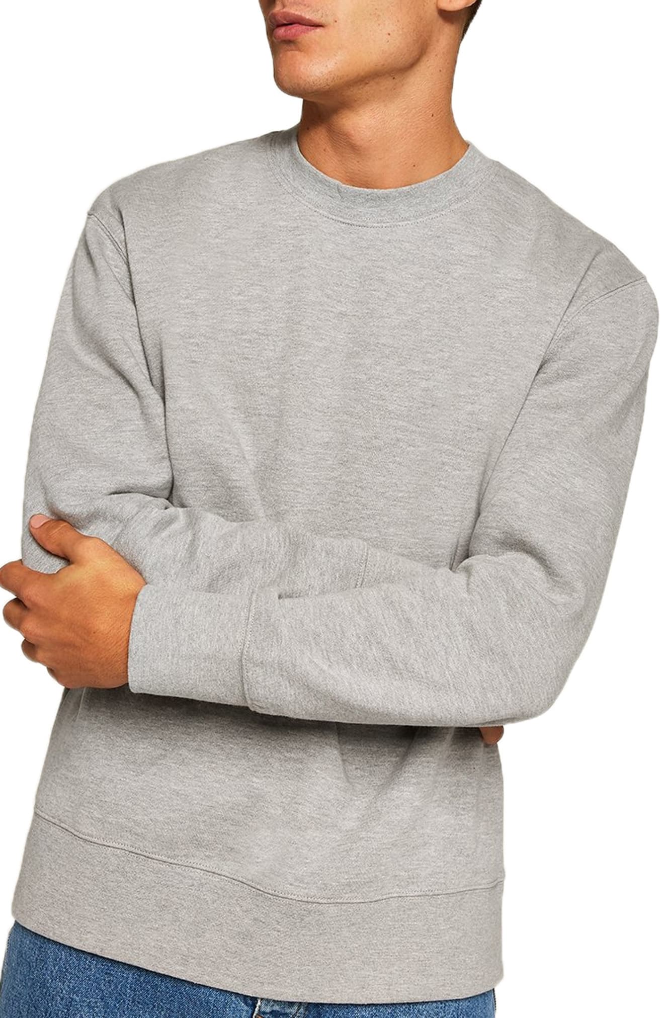 topman grey sweatshirt