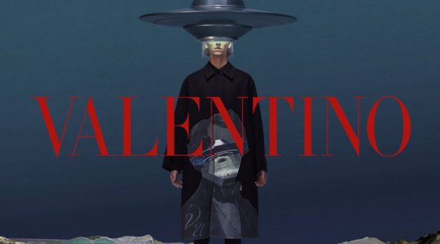 Ids Van Den Booren fronts Valentino's fall-winter 2019 men's campaign.