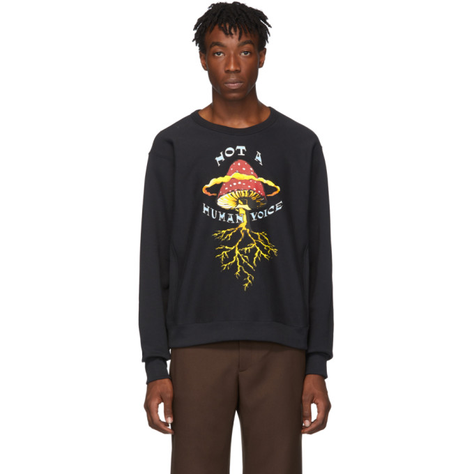 Gucci Black Mushroom Sweatshirt | The Fashionisto