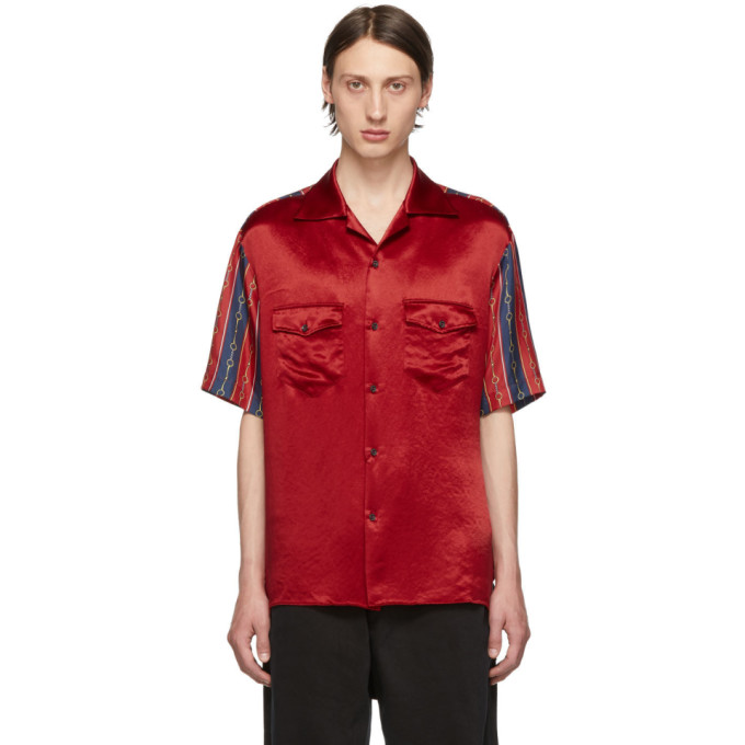 Gucci Red Bowling Shirt | The Fashionisto