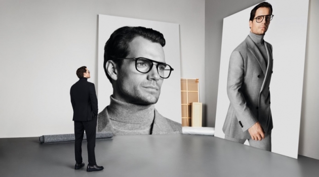 Henry Cavill stars in BOSS' fall-winter 2019 eyewear campaign.