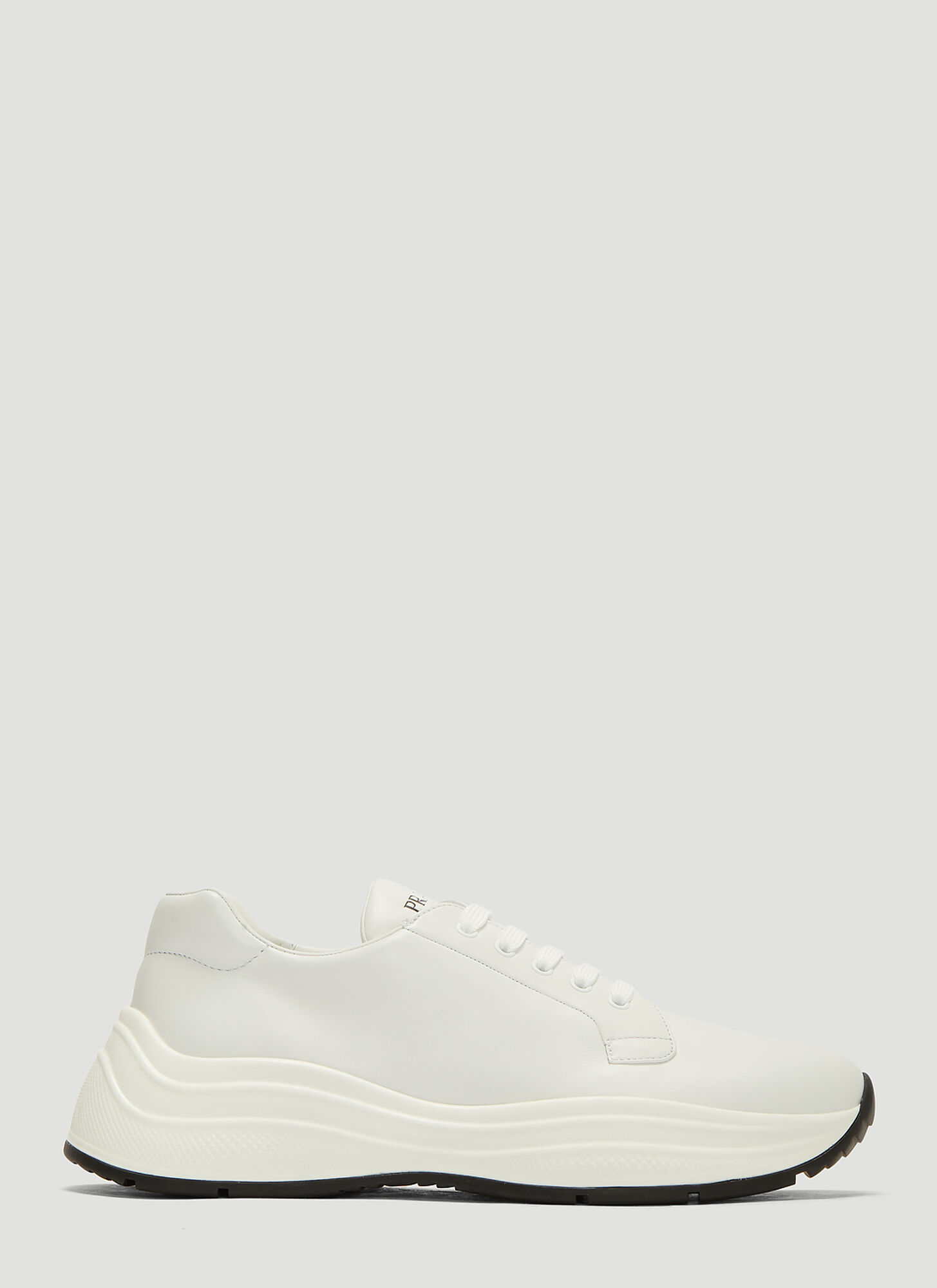 Prada Barca XL Sneakers in White size UK - 08 | The Fashionisto