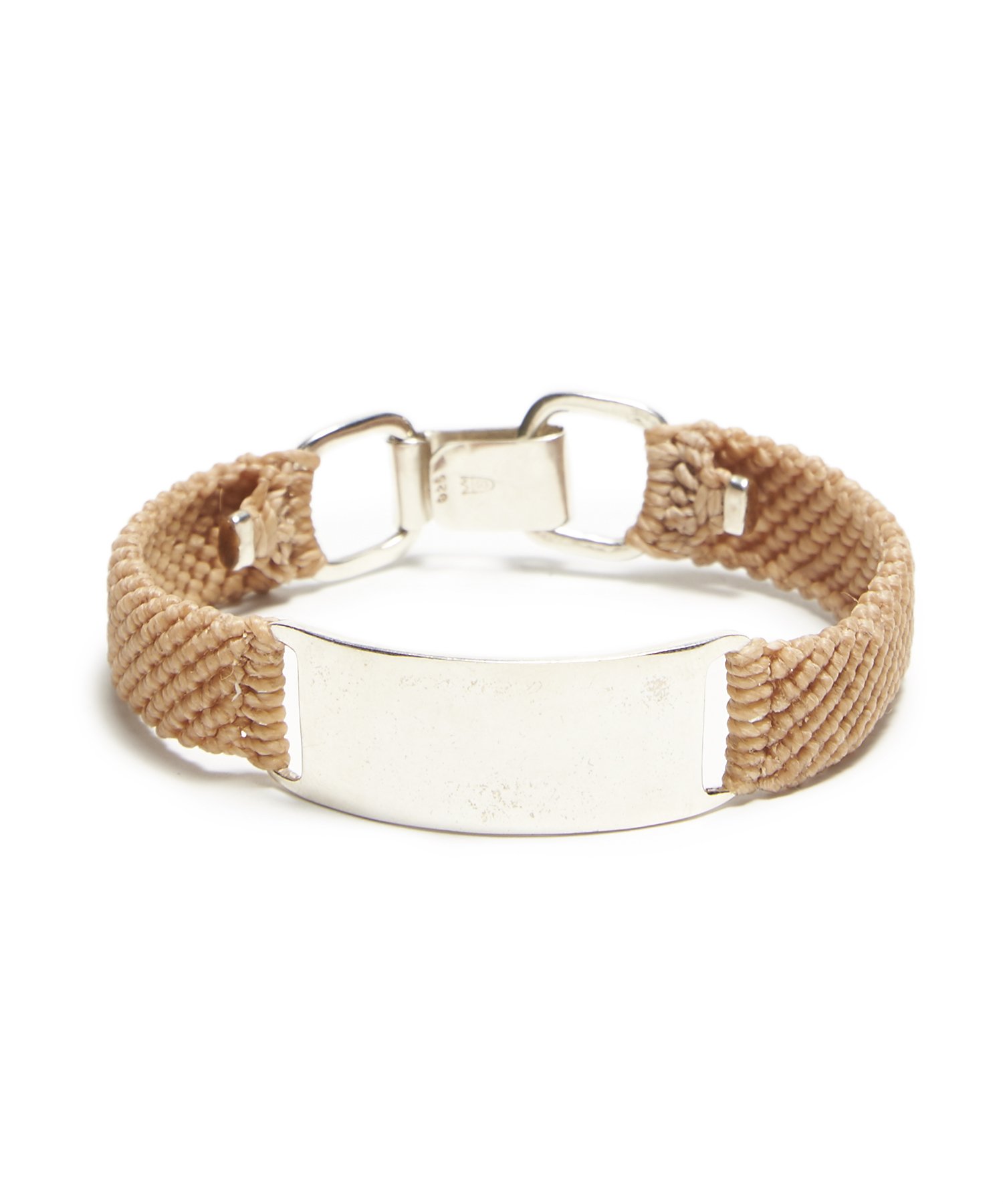 Scosha Belt Id In Silver And Brazil Tan The Fashionisto