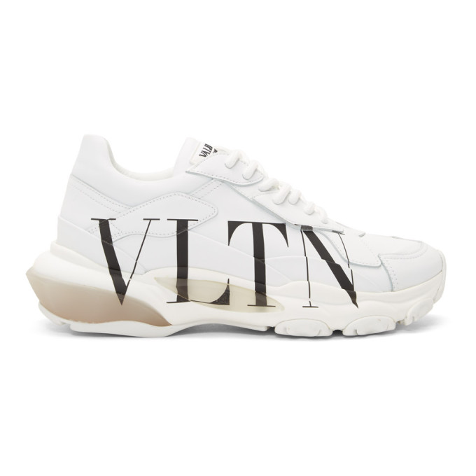 vltn white shoes