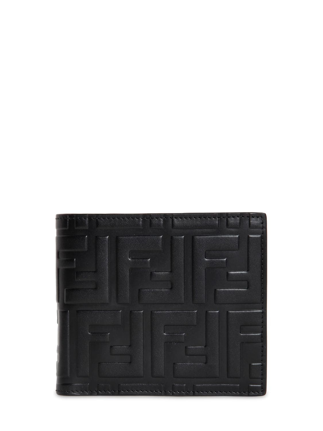 Ff Embossed Leather Classic Wallet | The Fashionisto