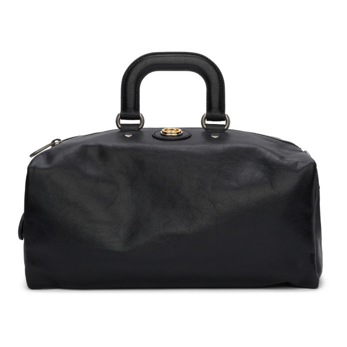 gucci black duffle bag