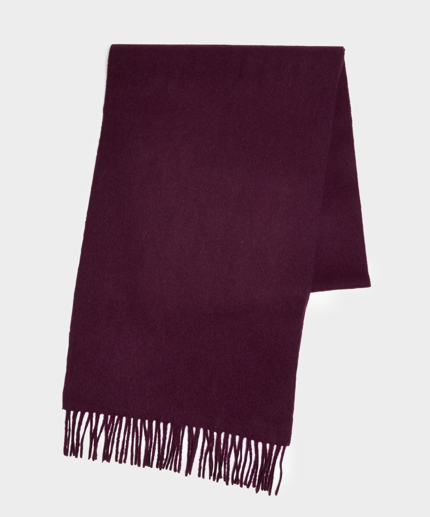 plum cashmere scarf