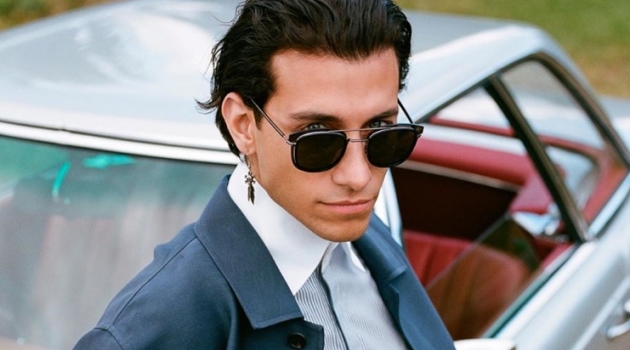 Rob Raco stars in Fendi's fall-winter 2019 eyewear campaign.