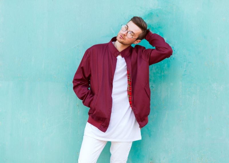 Red Bomber Jacket Outfits For Men (132 ideas & outfits)