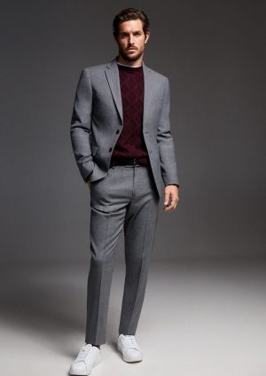 Mango Man Fall 2019 Wool Rising Style