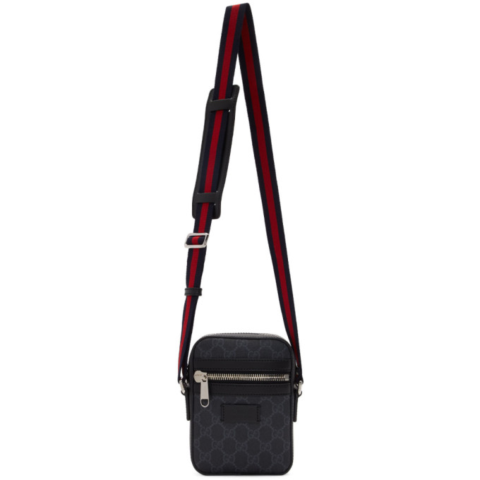 gucci messenger bag red green strap