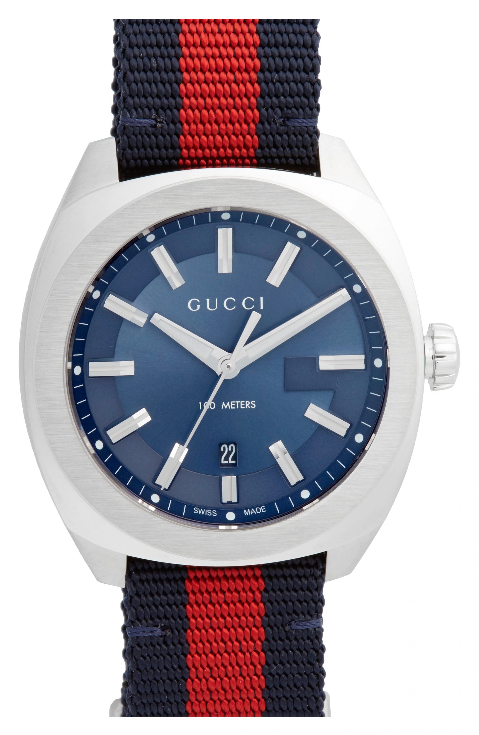 Gucci Web Strap Watch | The Fashionisto