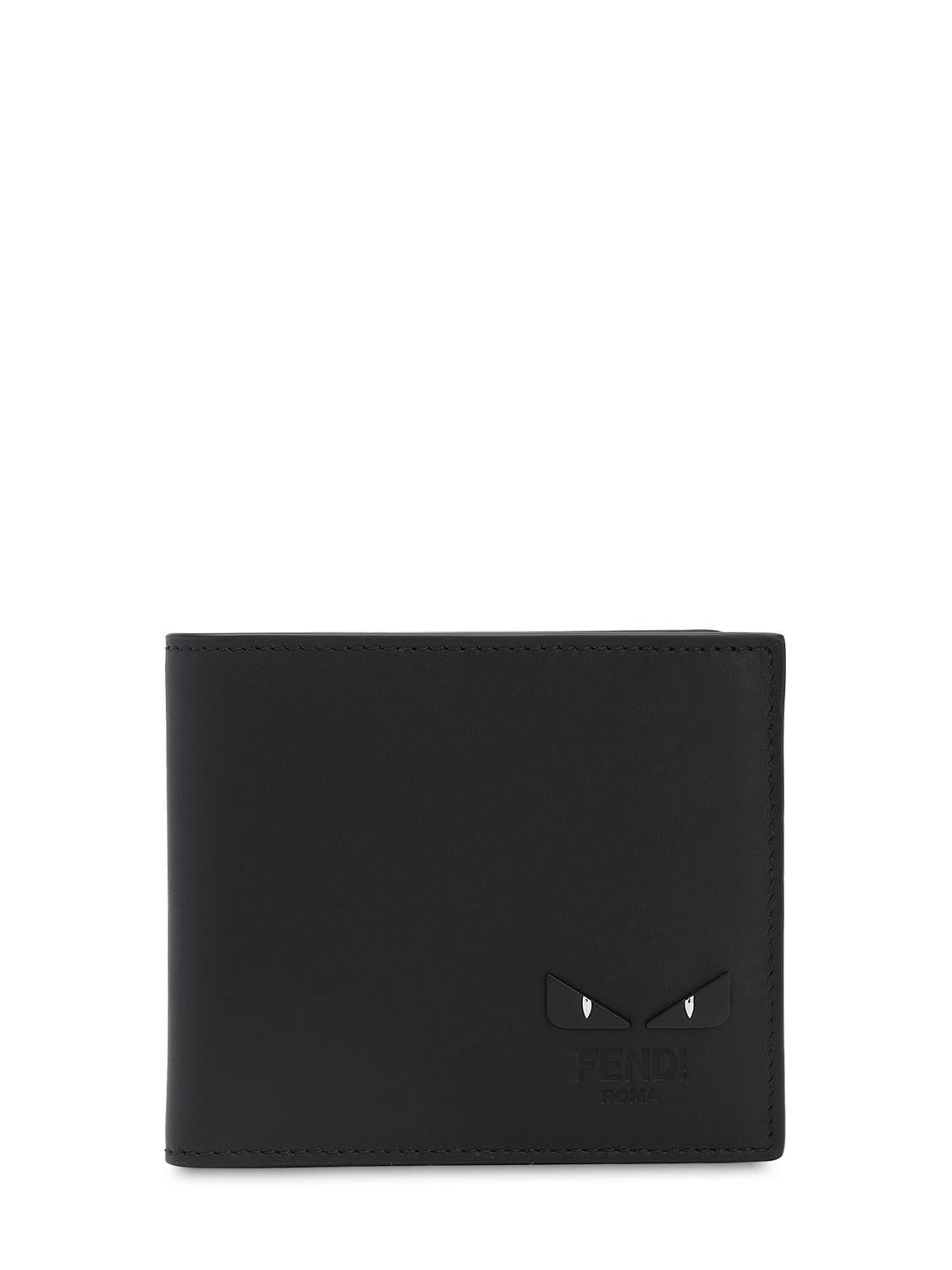 Leather Billfold Wallet W/cubic Eyes | The Fashionisto