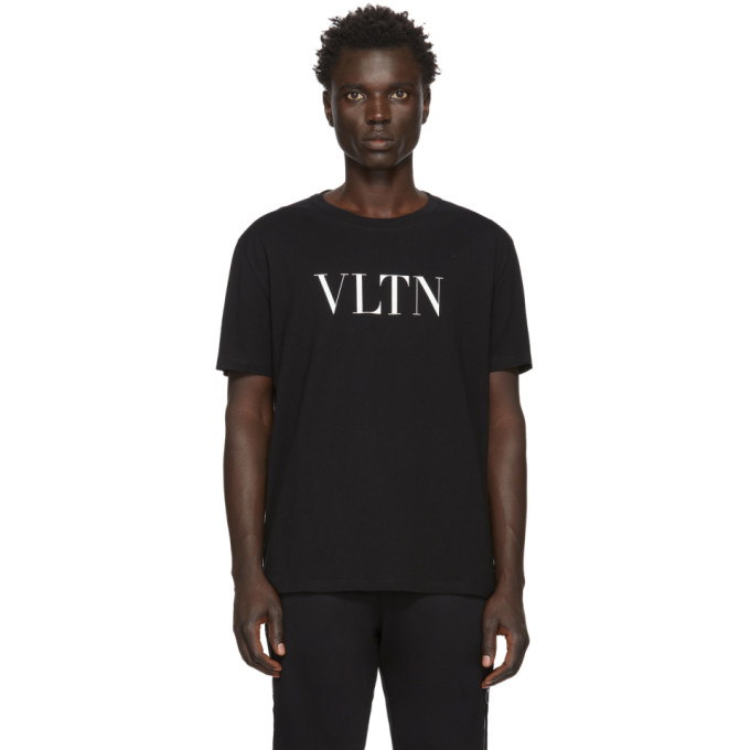 Valentino Black and White VLTN T-Shirt | The Fashionisto