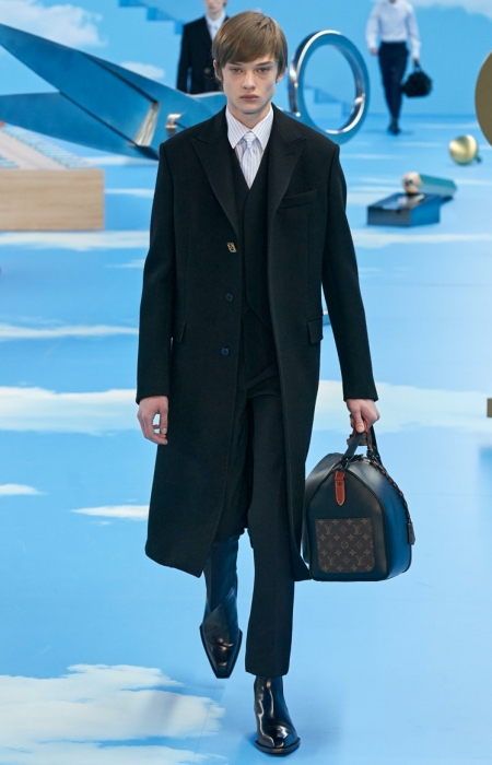 Louis Vuitton Men's Abstract Coat