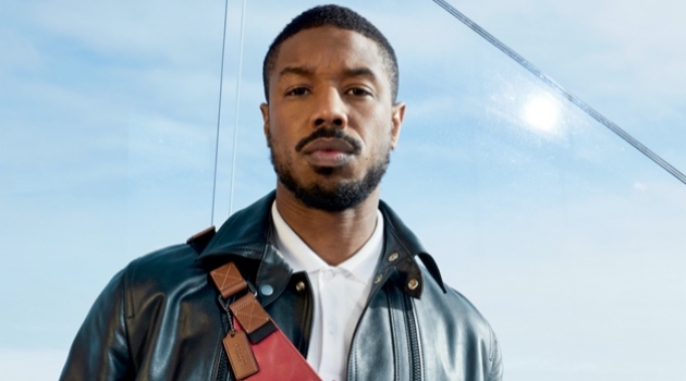 Juergen Teller photographs Michael B. Jordan for Coach's spring-summer 2020 campaign.