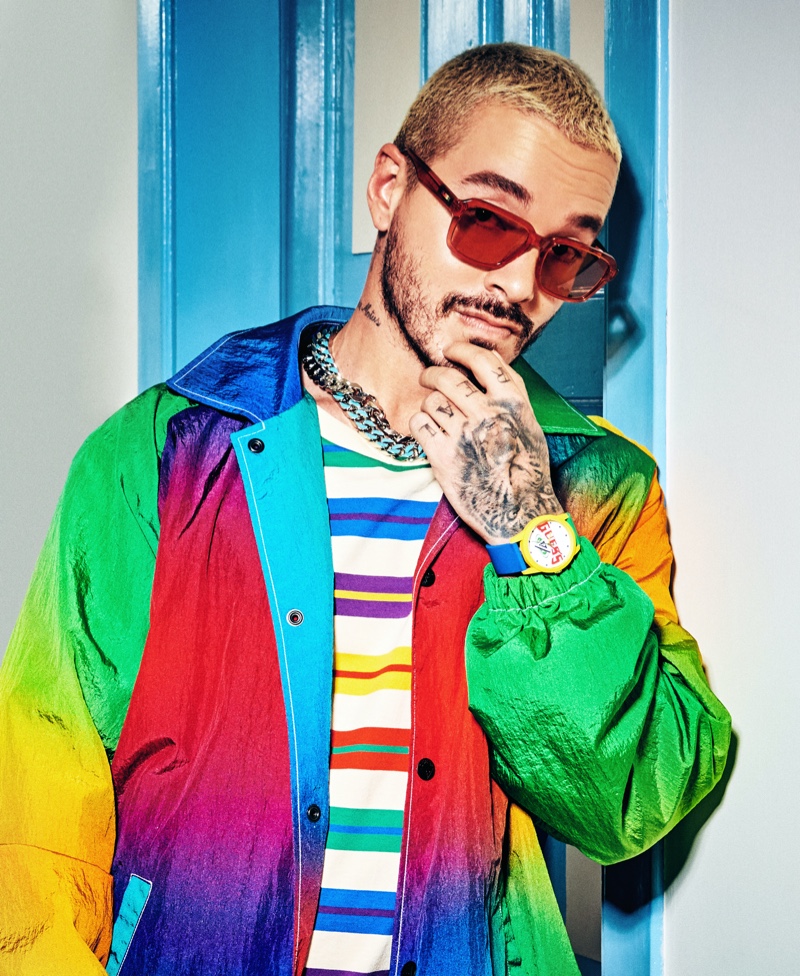 GUESS Collaborates with J Balvin for Colores Capsule Collection