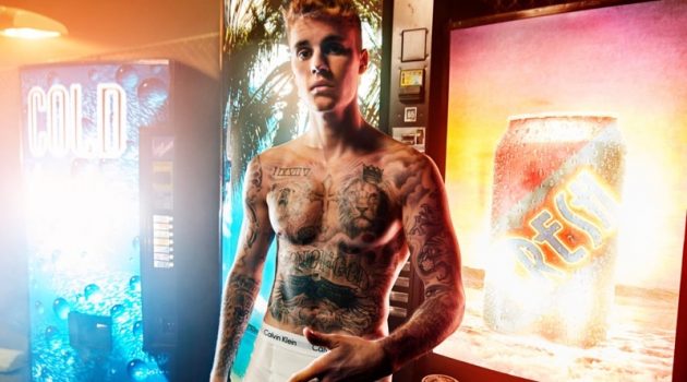 Justin Bieber Shirtless 2020 Calvin Klein Underwear Campaign