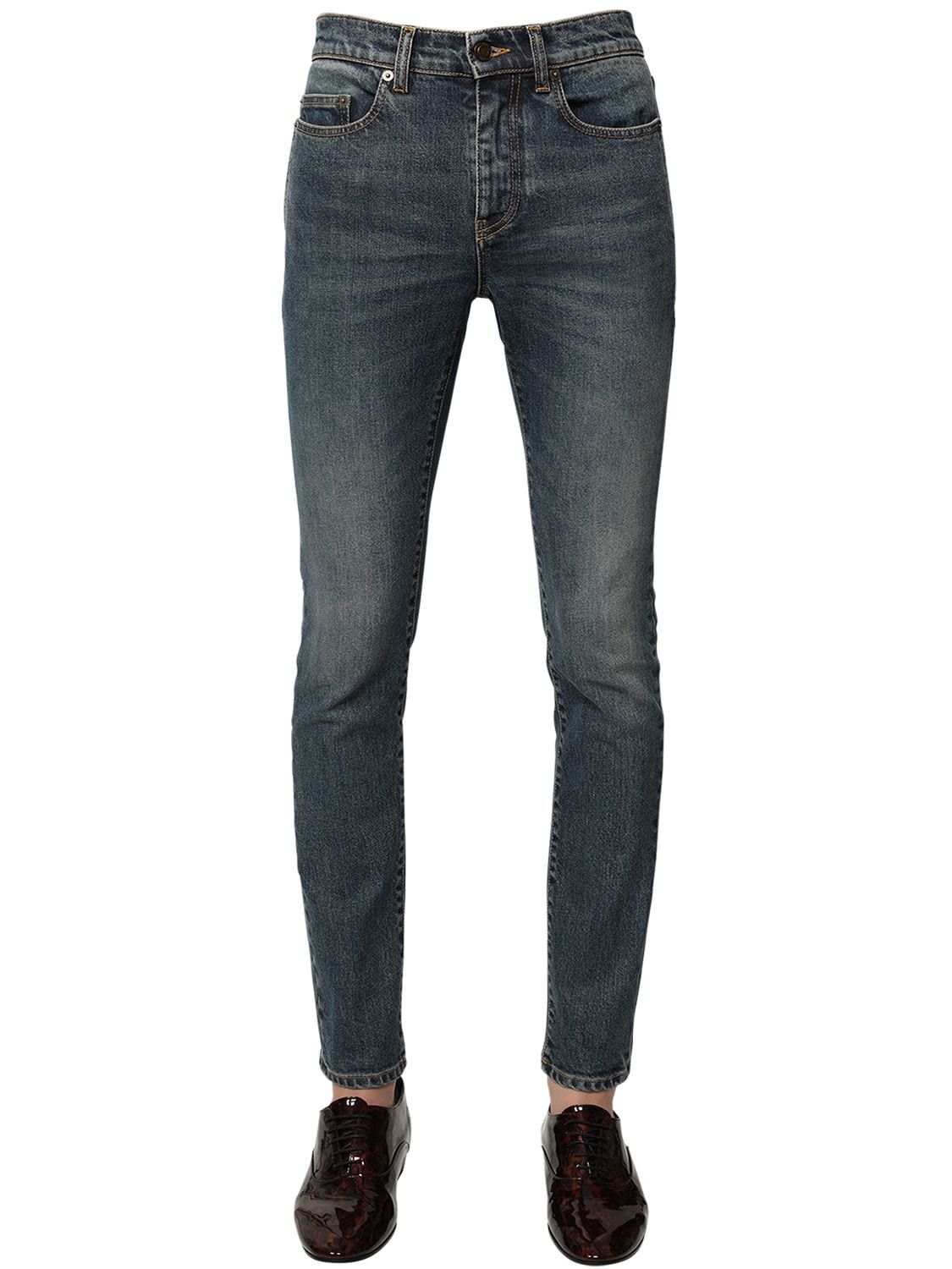 15.5cm Dusk Wash Skinny Denim Jeans | The Fashionisto