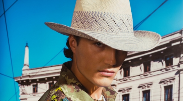 Ward Strootman stars in Borsalino's spring-summer 2020 campaign.