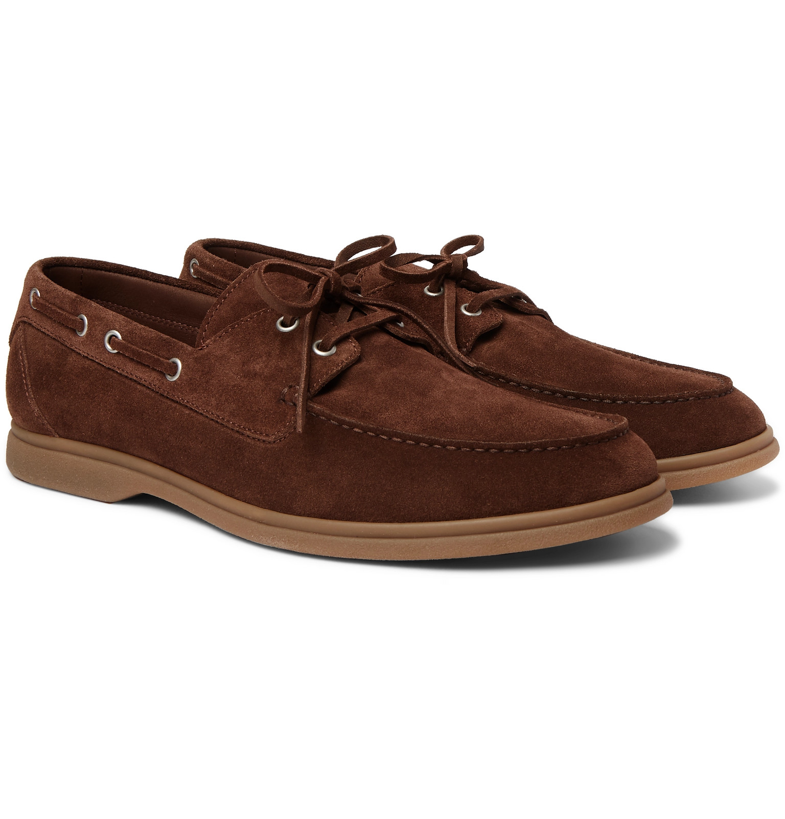 suede boat shoes