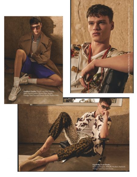 Filip Hrivnak 2020 British GQ Style Editorial