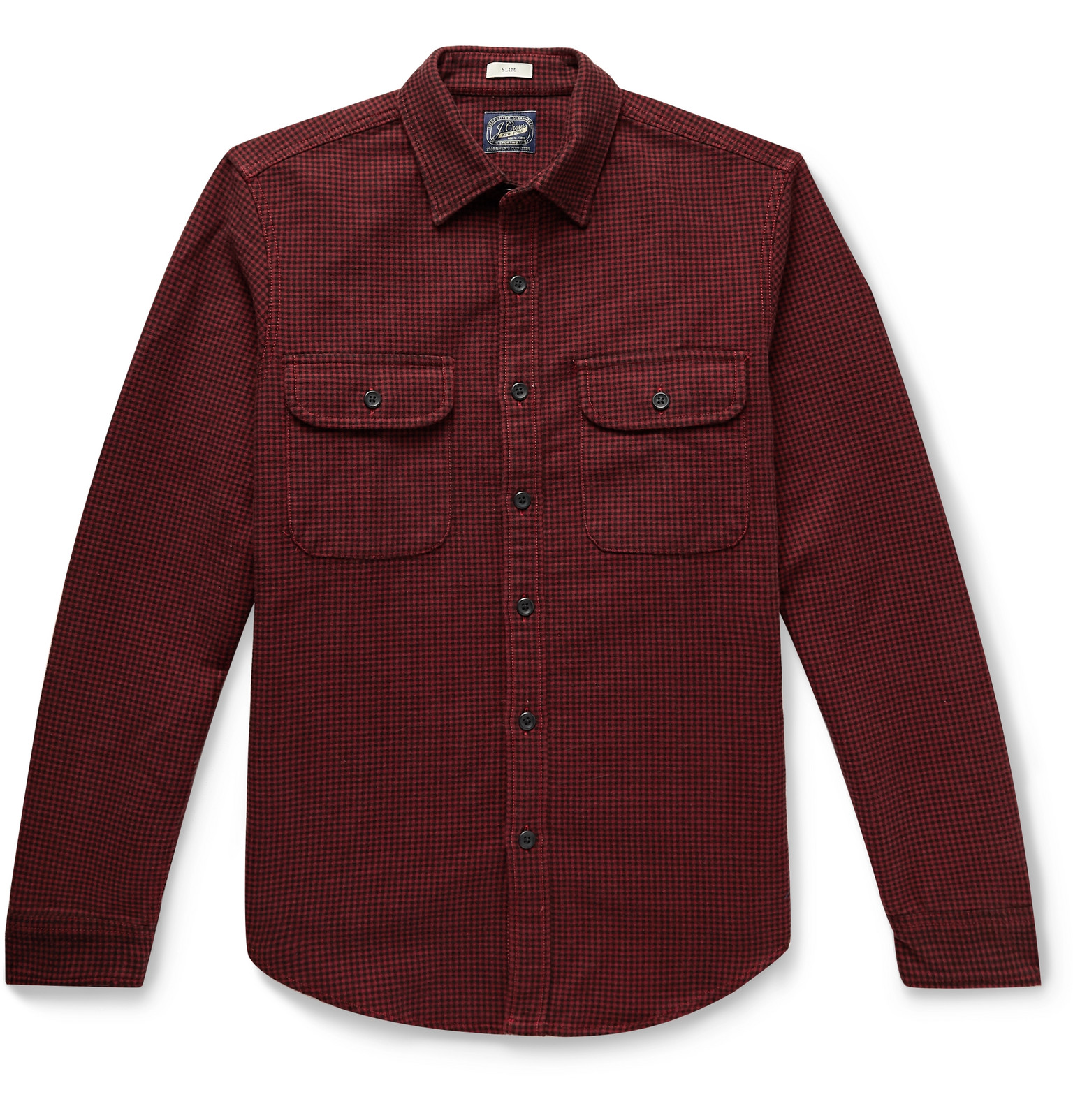 slim fit overshirt