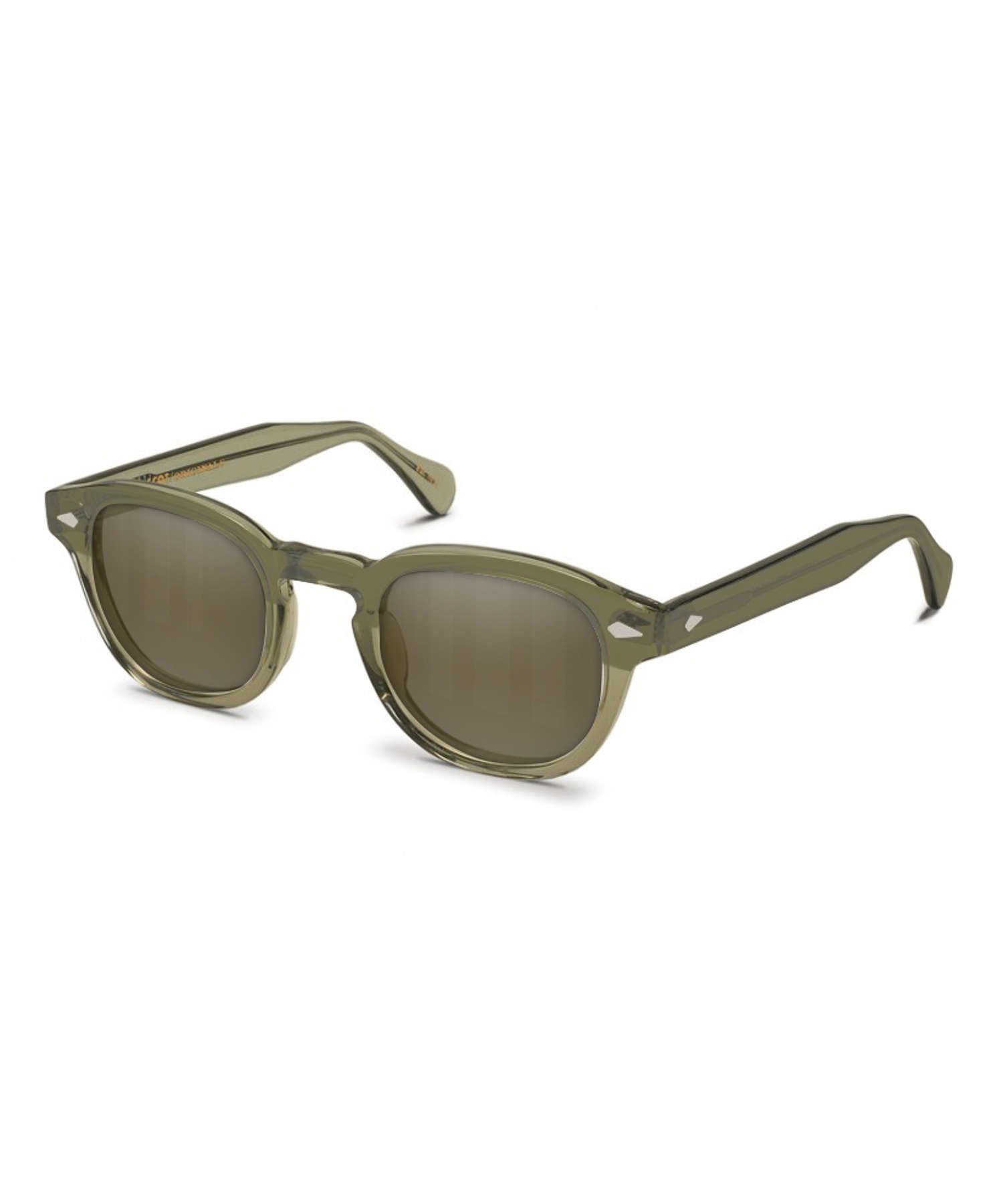 Moscot Lemtosh Sunglasses In Olive The Fashionisto