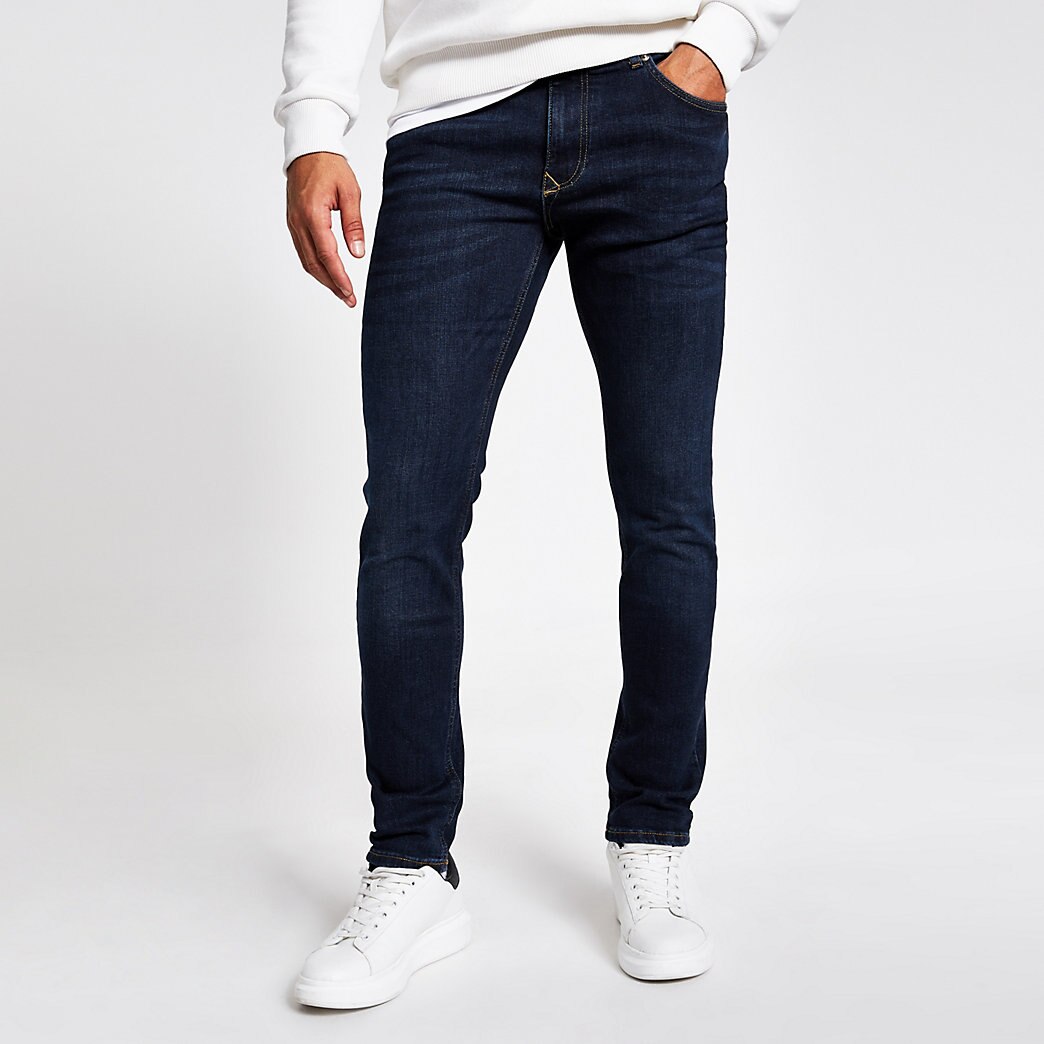 dark gray skinny jeans mens