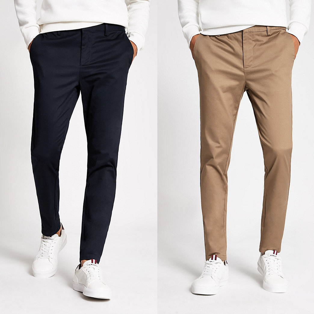 mens navy chino pants