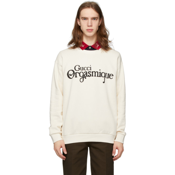 Gucci Off-White Gucci Orgasmique Sweatshirt | The Fashionisto