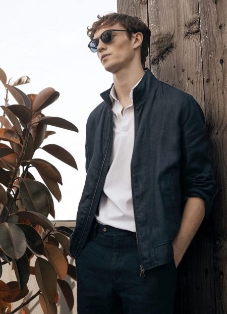 Massimo Dutti 2020 Map for Tomorrow Men's Editorial